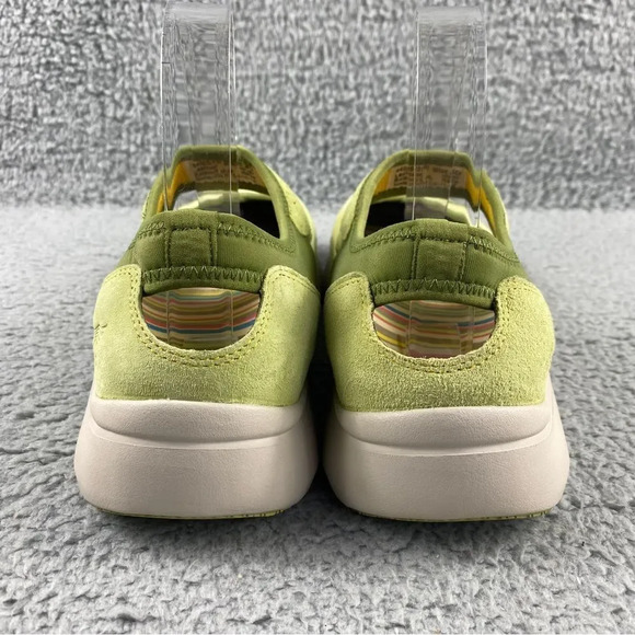 Dansko emmy suede Walking Shoes Green Leather Womens 9 Mary Janes Sandal Cut Out - Picture 6 of 14